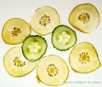 Cucumber and Kiwi